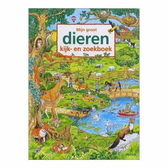 Mijn groot dieren kijk- en zoekboek