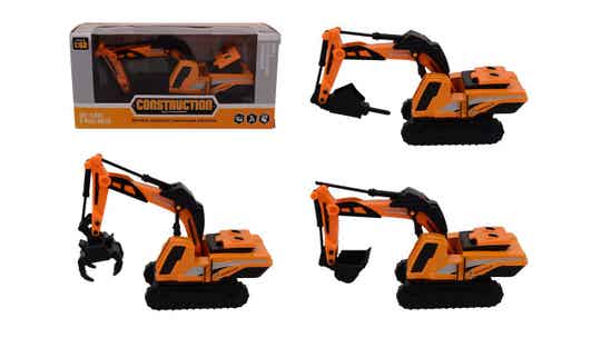 Graafmachine in doos