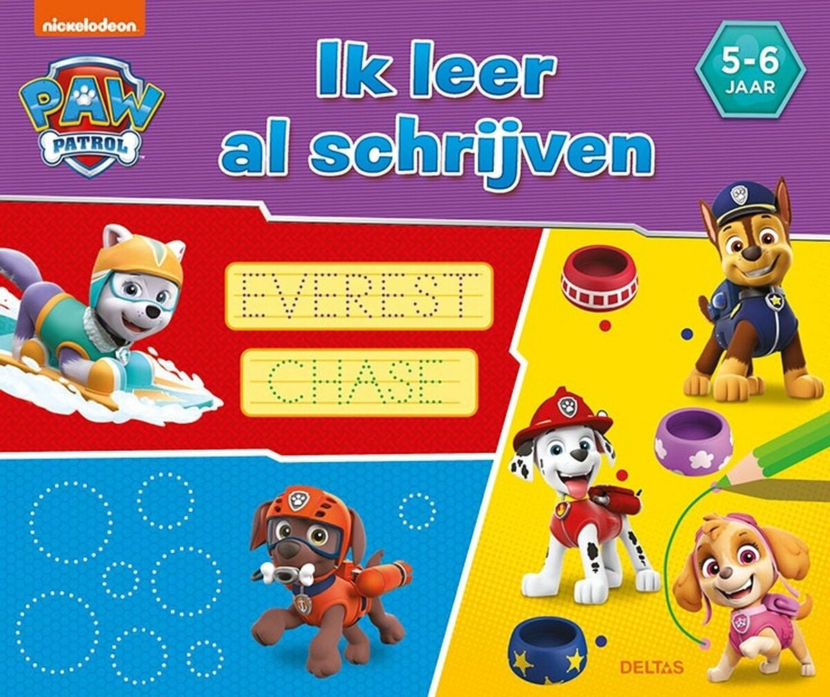 Paw Patrol Ik leer al schrijven 5-6 jaar
