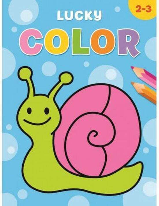 Kleurboek deltas lucky color 2-3jaar