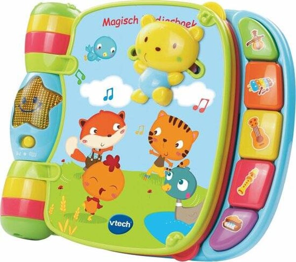 VTech  Magisch Liedjesboek Blauw - Interactief Muziekboek