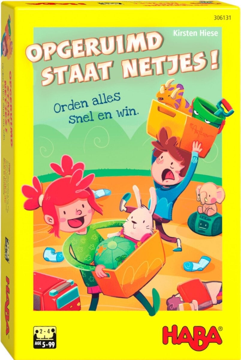 Haba Opgeruimd staat netjes