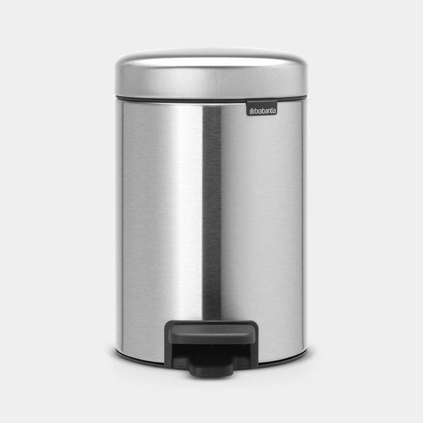 Brabantia Newicon Pedaalemmer 3 liter  Matt Steel Fingerprint Proof