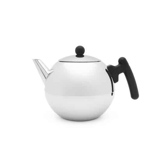 Bredemeijer Theepot Duet® Bella Ronde 1,2L, vlakke bodem