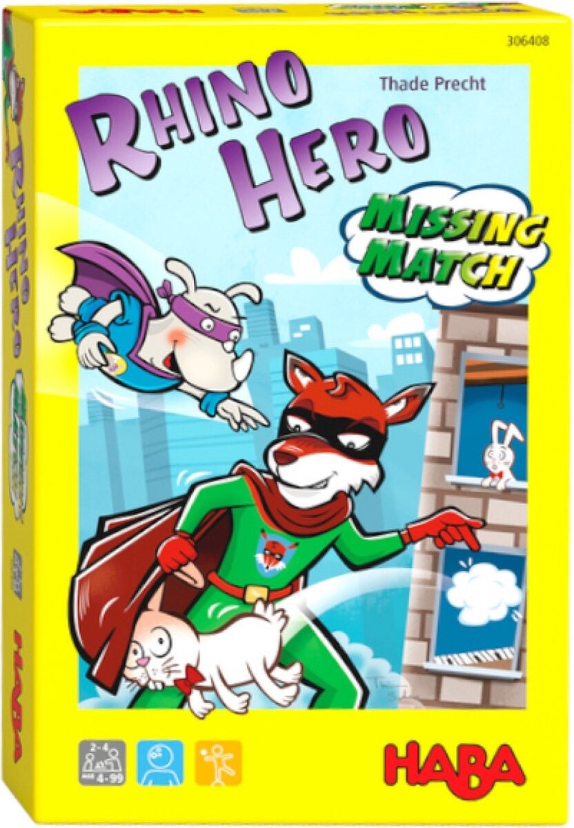 Haba Rhino Hero - Missing Match