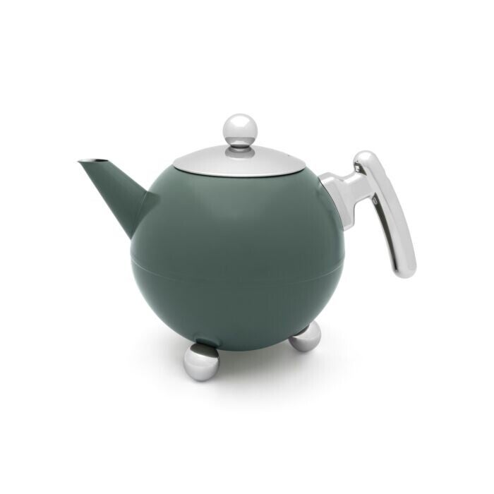 Theepot Duet Bella Ronde 1,2L, Emerald Green