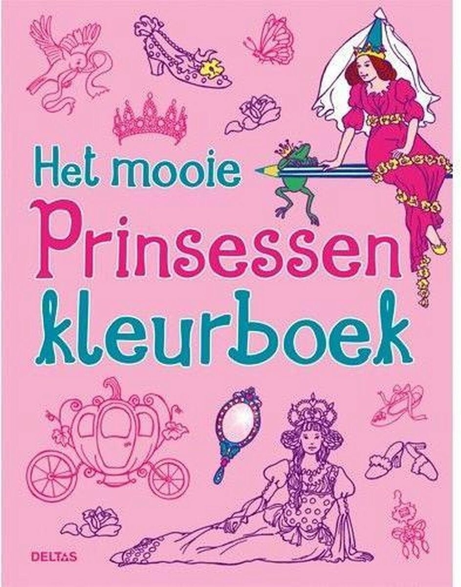 Het mooie prinsessen kleurboek