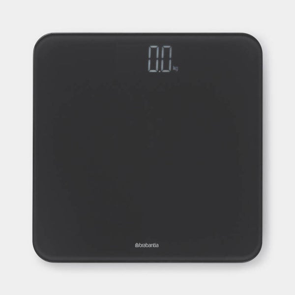 Brabantia Personenweegschaal ReNew, op batterijen  Dark Grey