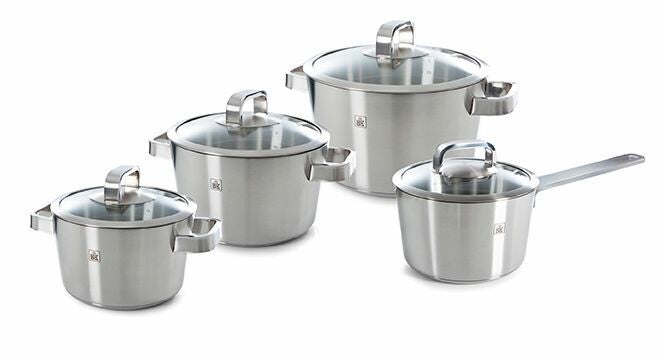 BK CONICAL GLAS 4-DELIGE PANNENSET