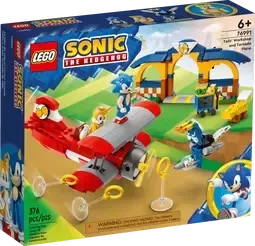 Lego Sonic Tails' werkplaats en Tornado vliegtuig 76991