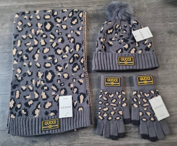 Womens Hat, Scarf And Gloves Sets
