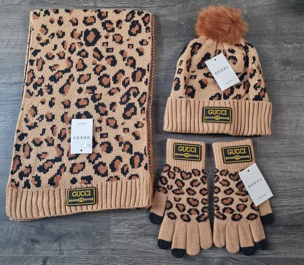 Womens Hat, Scarf And Gloves Sets