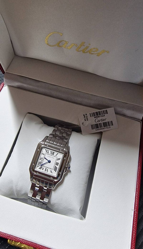 Cartier Silver Watch