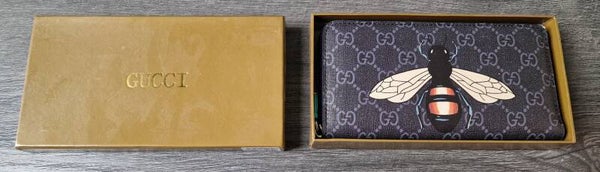 Gucci Black Bee Purse