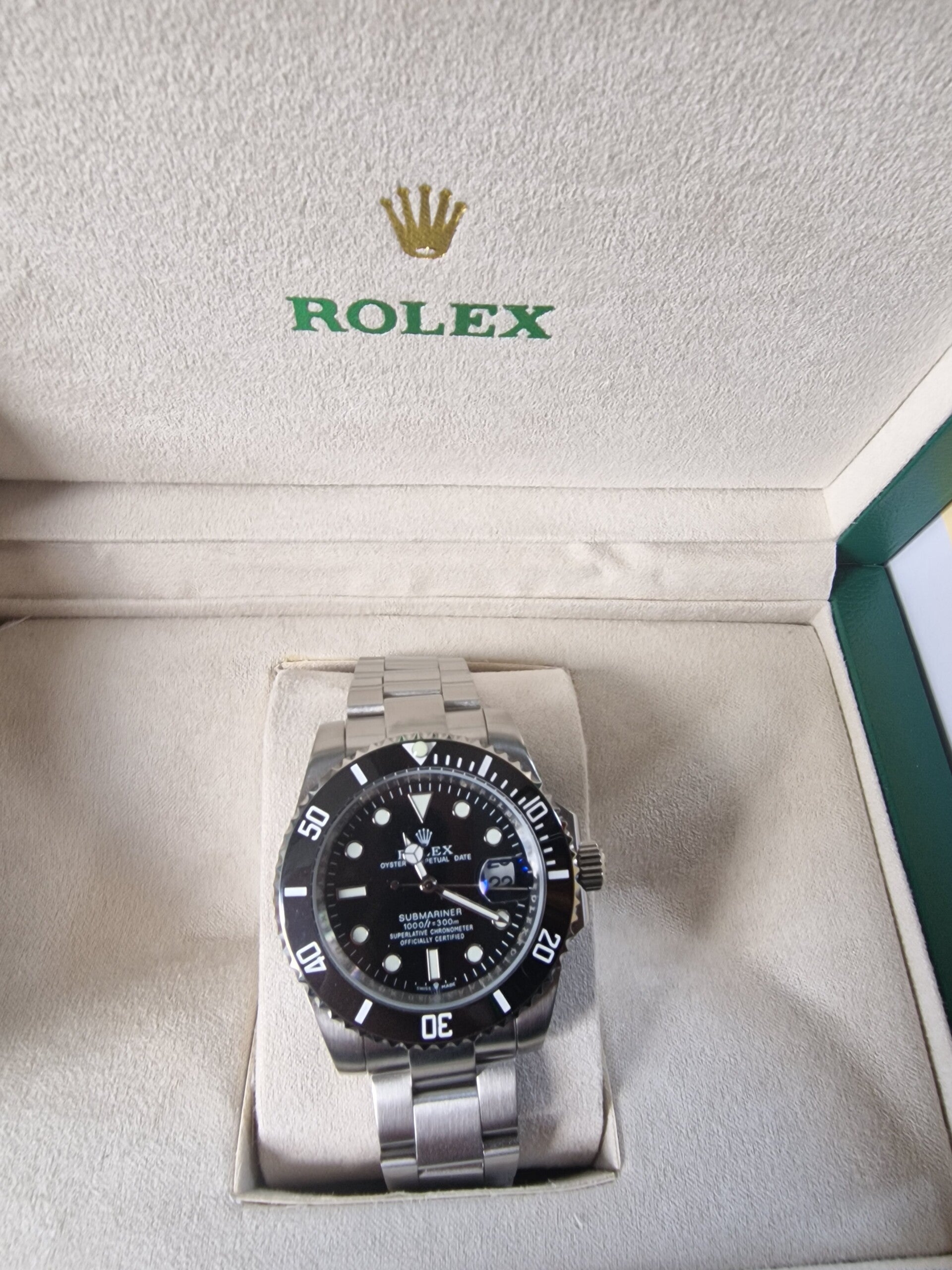 Rolex Black Sub Watch