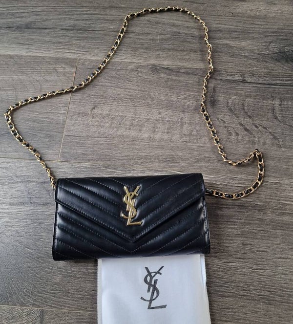 YSL Black Evening Bag
