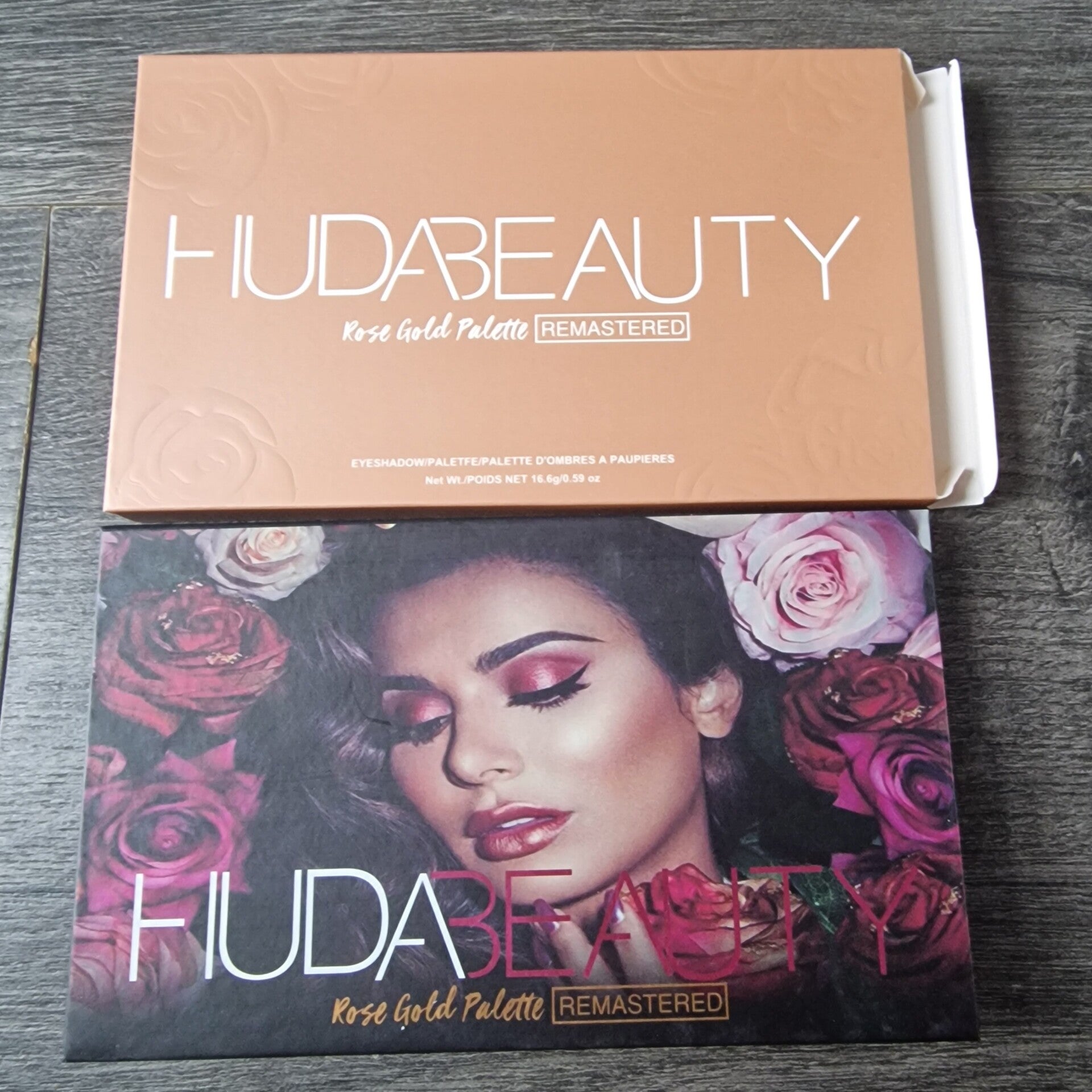 Huda Beauty Rose Gold Palette Remastered