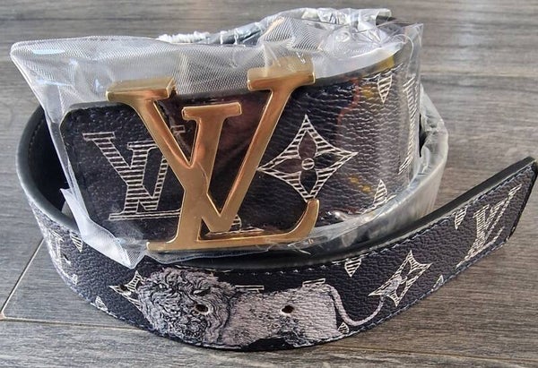 L.V Navy & White Belts