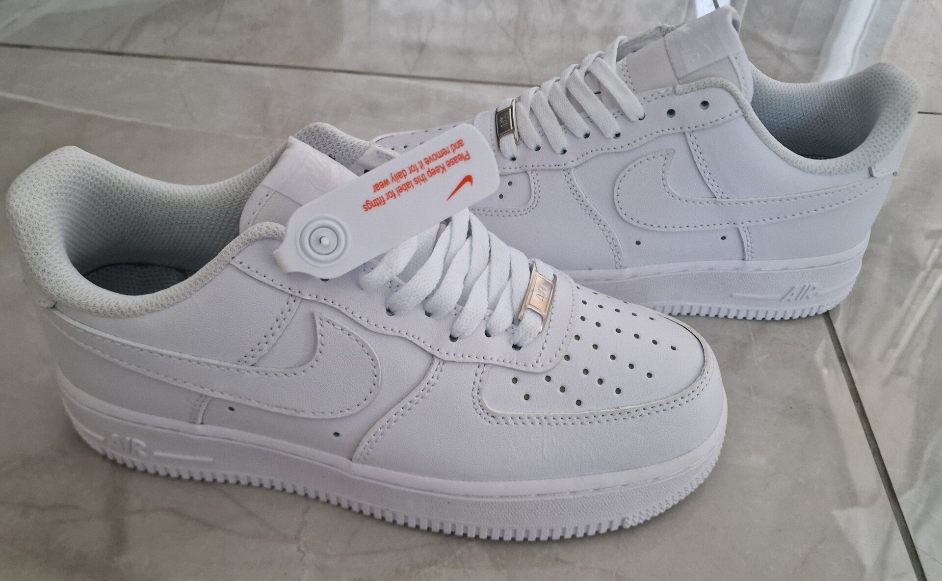 Nike AF1 White Trainers