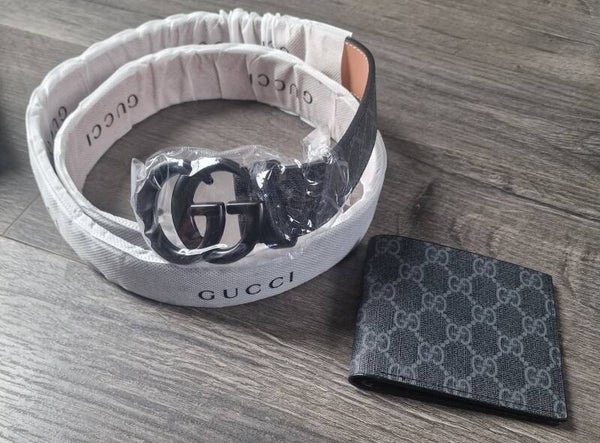 Gucci Belt & Wallet Matching Set