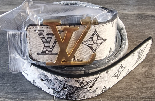 L.V White & Black Belt