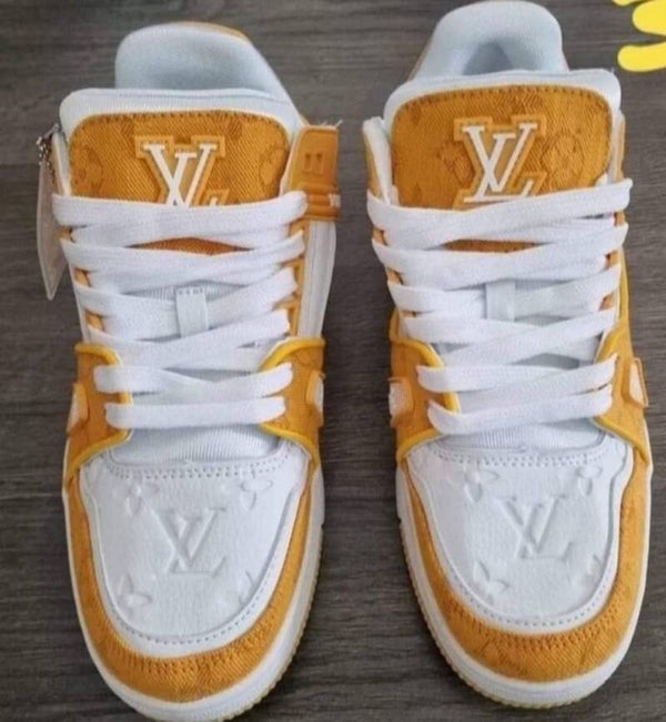 LV Yellow Trainers