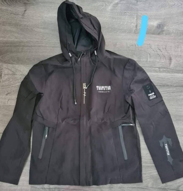 Trapstar Windbreaker Black Jacket