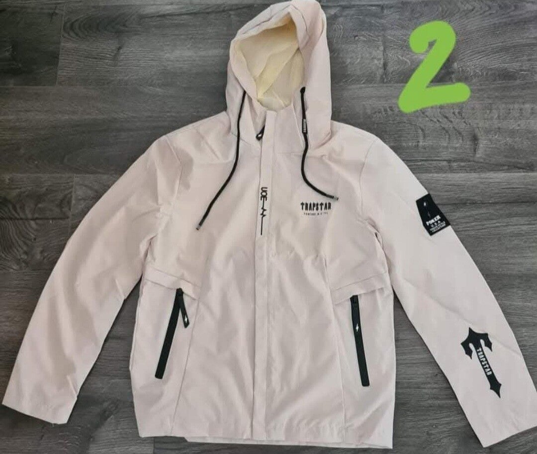 Trapstar Windbreaker Cream Jacket
