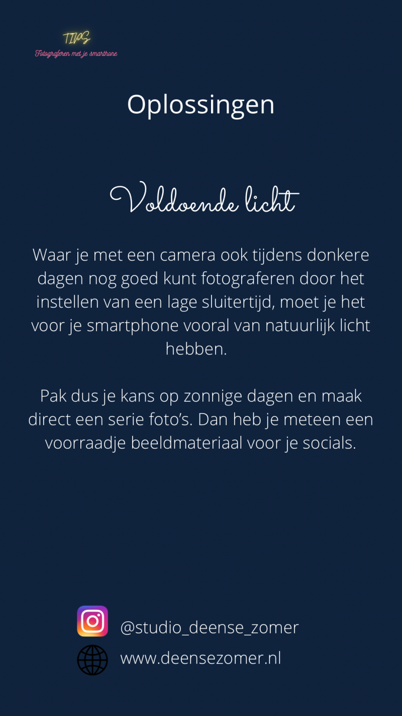 Hoe voorkom je onscherpe foto's?