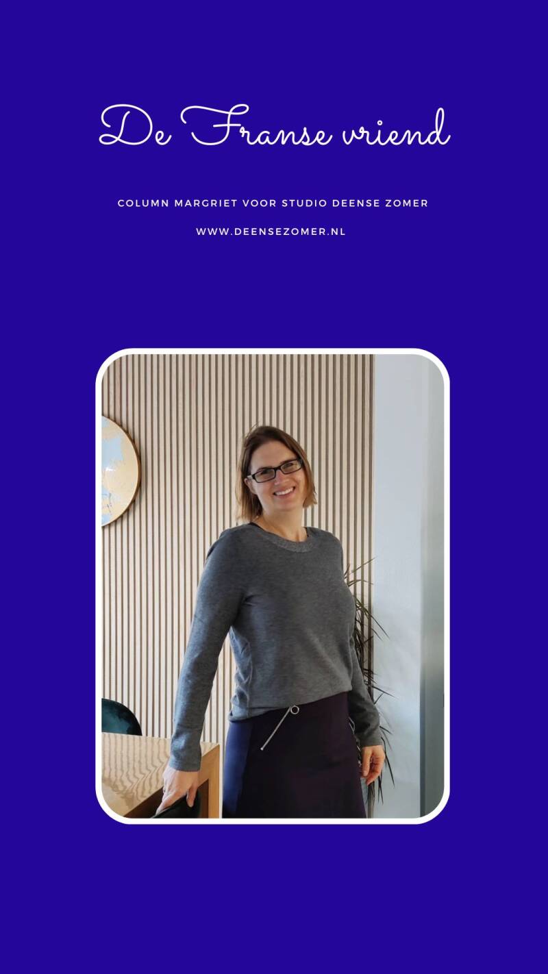 Column Margriet voor Studio Deense Zomer De Franse vriend