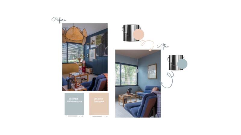 Hoe creëer je rust en ruimte met kleur? Schilder je plafond mee! Blog Studio Deense Zomer