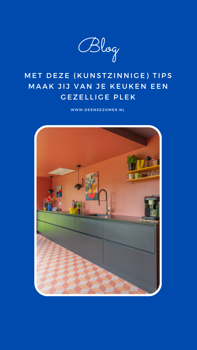 Met deze (kunstzinnige) tips maak jij van je keuken een gezellige plek