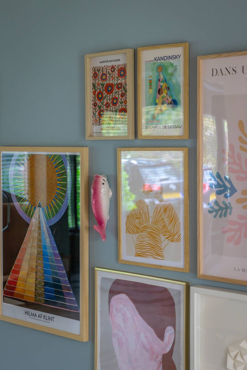 Creëer een kleurrijke Scandinavische gallerywall in 5 simpele stappen