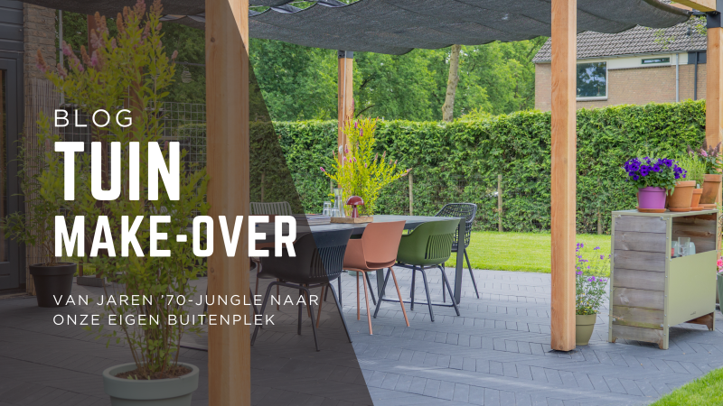 tuin make-over voor en na
