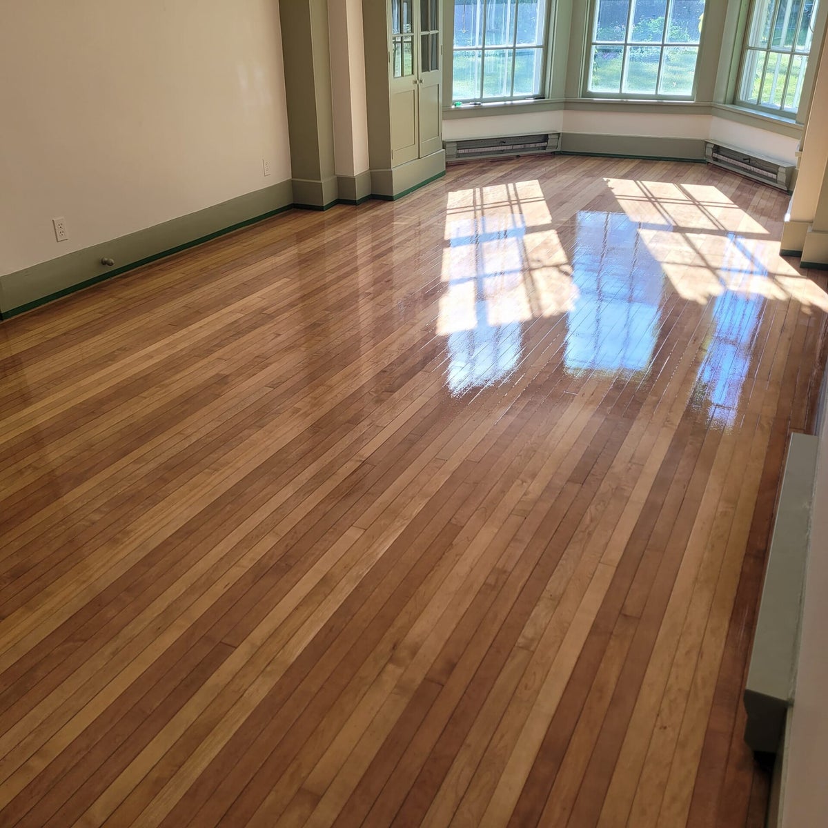 Sablage de plancher