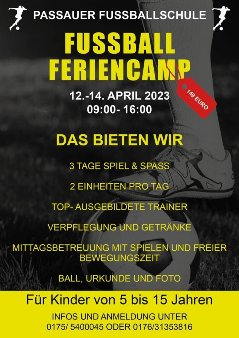 Fußballschule Passau Passauer Fußballschule Angebot