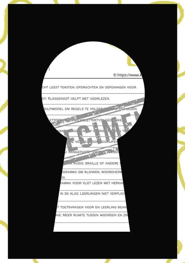 Didactische gids bij dyslexie
