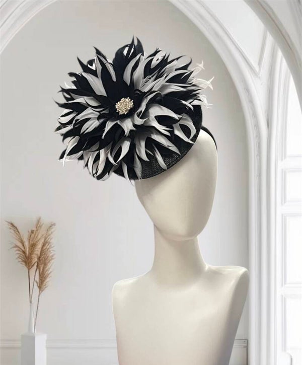 Black and white Star Headpiece