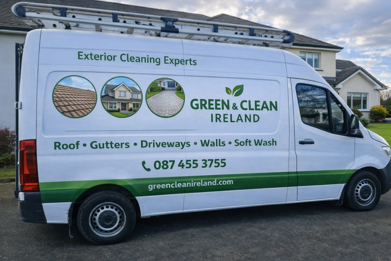 team working van