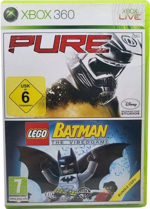 Pure + Lego Batman 2 in 1 bundel xbox 360