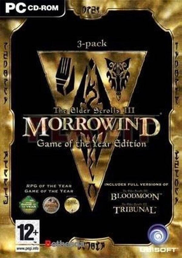 The Elder Scrolls 3, Morrowind, Game Of The Year