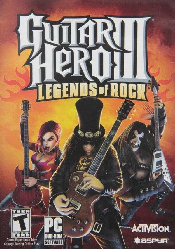 GUITAR HERO III: LEGENDS OF ROCK