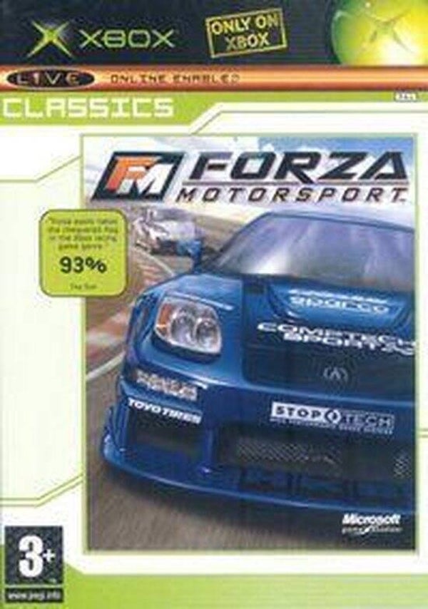 Microsoft Forza Motorsport Xbox EN DVD PAL