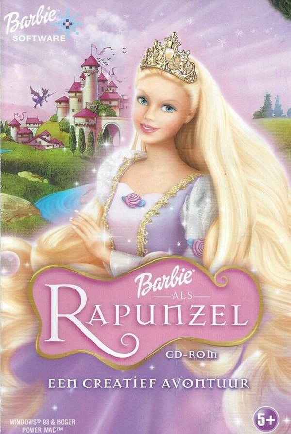 Barbie, als Rapunzel