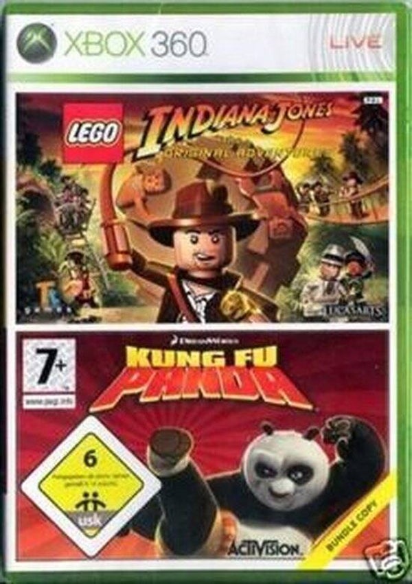 Lego Indiana Jones + Kung Fu Panda Xbox 360