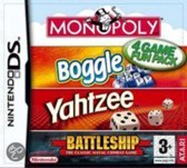 Monopoly/Boggle/Yahtzee/Battleship