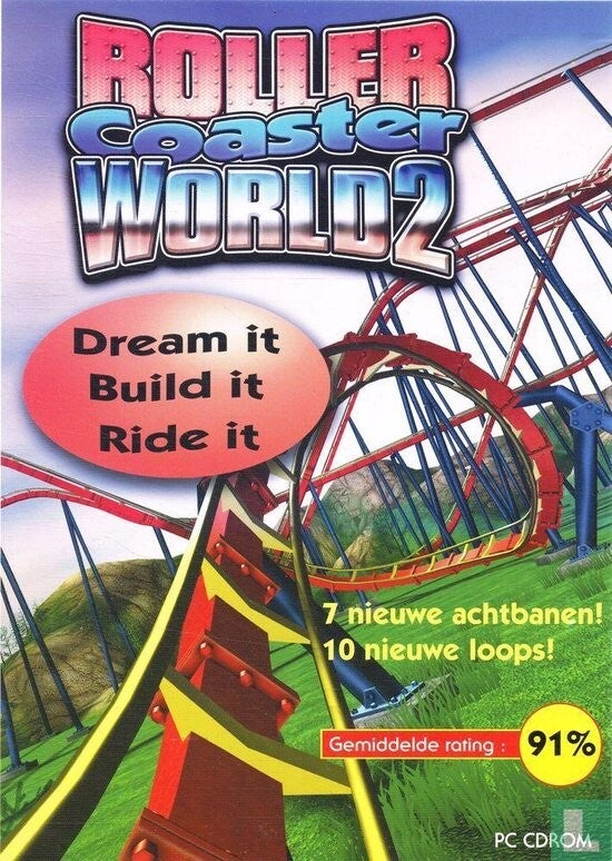 ROLLER COASTER WORLD 2 PC CDROM