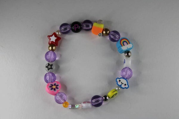 Letter P Divers - Armband Kralen