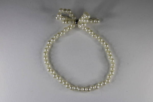 Parel Met Strik / Bloem - Armband