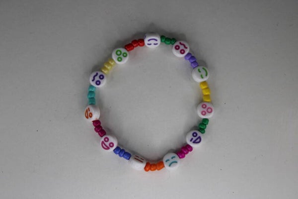 Smileys Met Diverse Uitdrukkingen Divers - Armband
